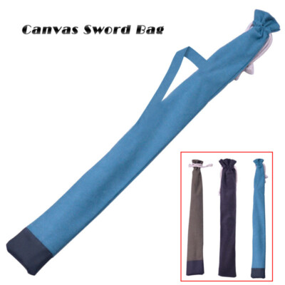 Canvas Martial Arts Tai Chi Sword Bag Cover Samurai Sword Katana Tanto Case Sack