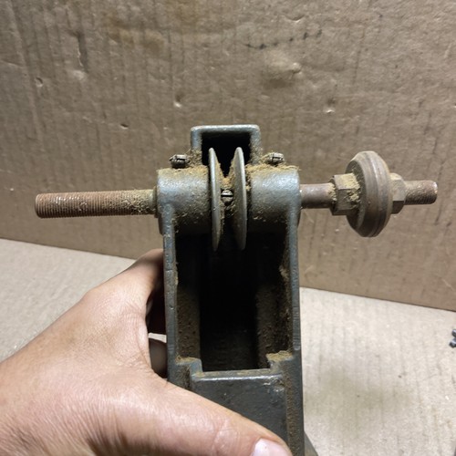 Molinillo tampón de colección Craftsman años 40 montaje en banco transmisión por correa - Imagen 5 de 9