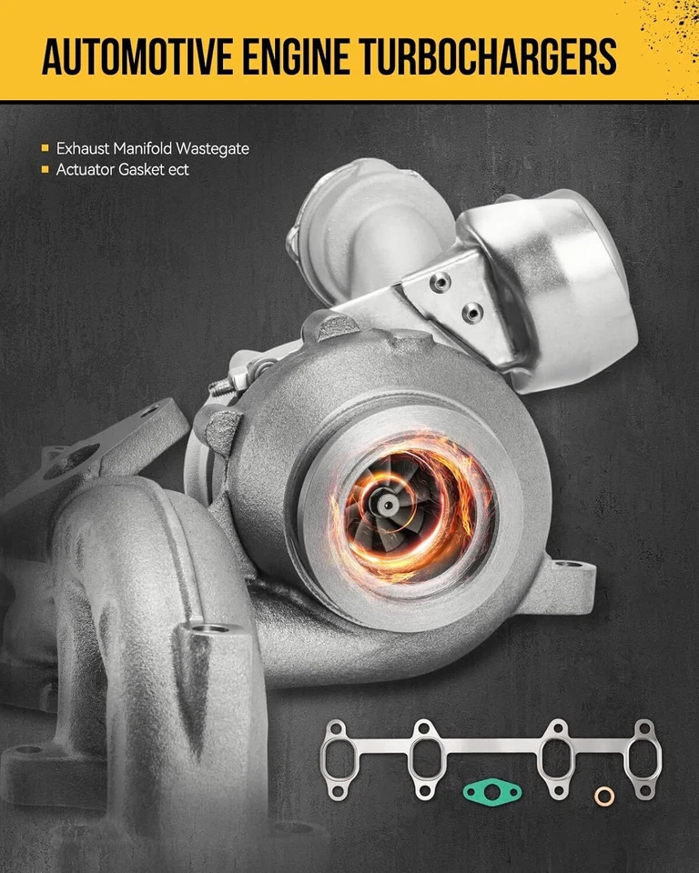 Turbocharger turbo 2012-2013 For Ford Explorer Edge EcoBoost 2.0 L 53039880270 Foto 4 de 4