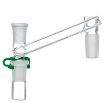 Reclaim Ash Catcher with Keck Clip Glass Adapter 14mm Male to Female Lab Glass