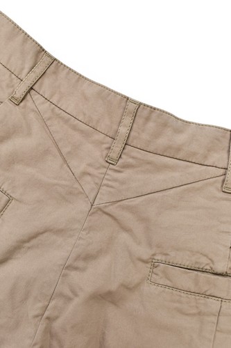 Mini Pantalones Cortos de Verano LOUIS VUITTON Vintage Para Mujer Algodón Bermudas LV Beige Talla 34 - Imagen 13 de 13