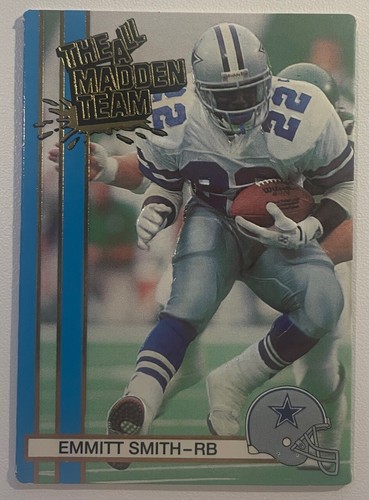 1990 Action Packed Emmitt Smith Rookie Card All Madden Team NRMT EBay