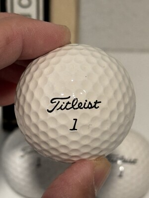 TITLEIST 384 Tour 100 Golf Balls 1 Sleeve 3 Balls W Company