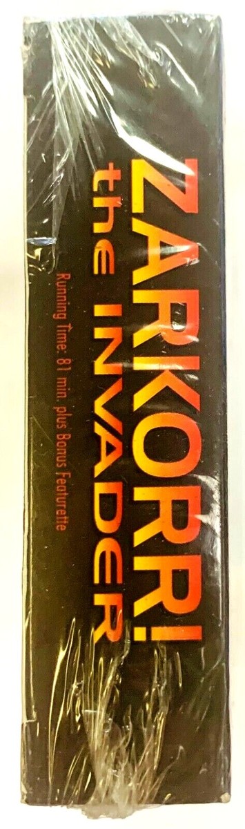 Zarkorr The Invader (VHS, 1996) for sale online | eBay