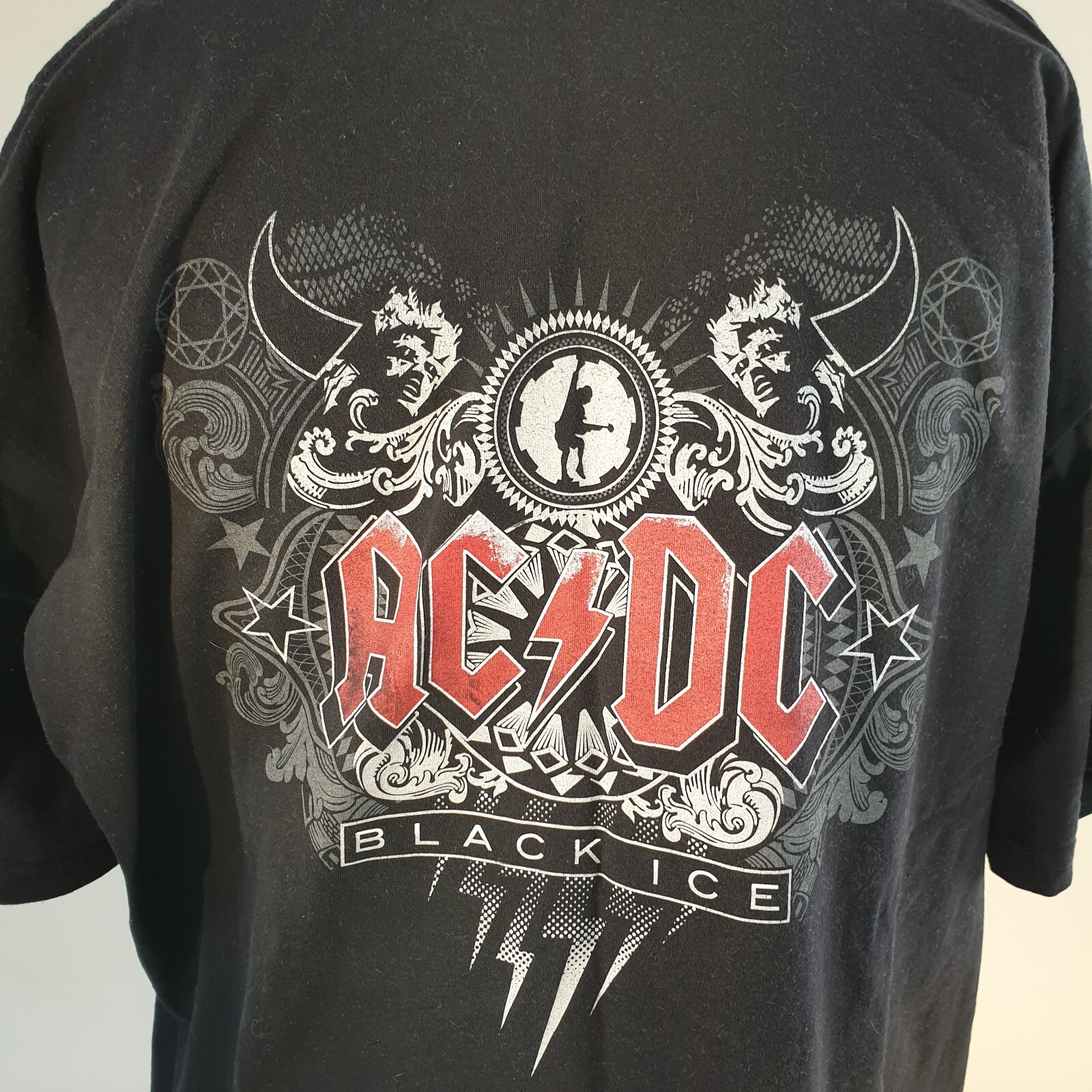 AC/DC T-Shirt Black Ice, Size XXXL, Double-Sided Print T-Shirt | eBay