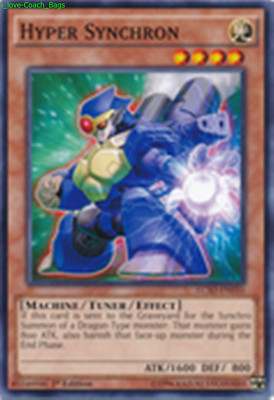 Hyper Synchron LC5D-EN010 Common 1st Mint Legendary Collection 5D's YuGiOh