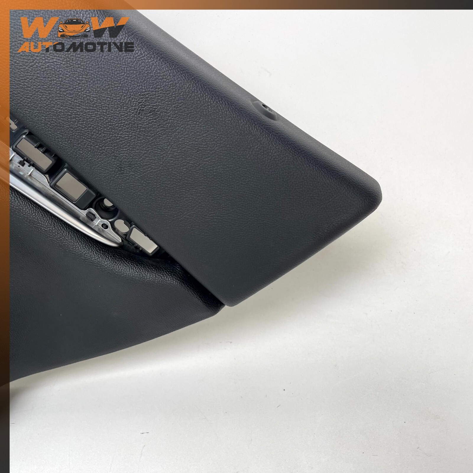 14-16 MASERATI GHIBLI REAR RIGHT PASSENGER SIDE INTERIOR DOOR PANEL BLACK OEM