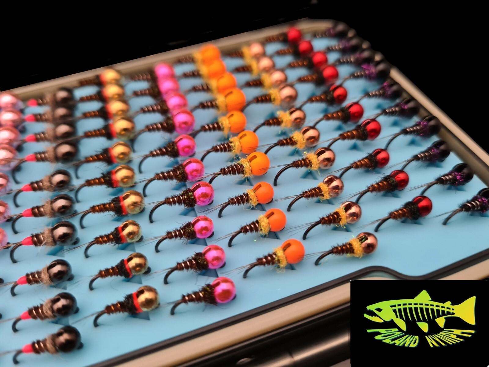 Premuim Box 110 Heavy Euro Jig Nymphs size 10, 12, 14 Hooks - Image 9