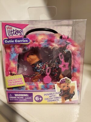 Brand New Real Littles Cutie Carries Yorkshire Terrier Possble Pup Carrier Bag