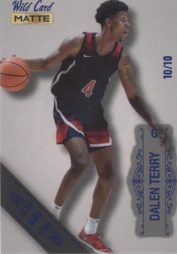 2022-23 Wild Card Matte Draft - Dalen Terry #MB-15