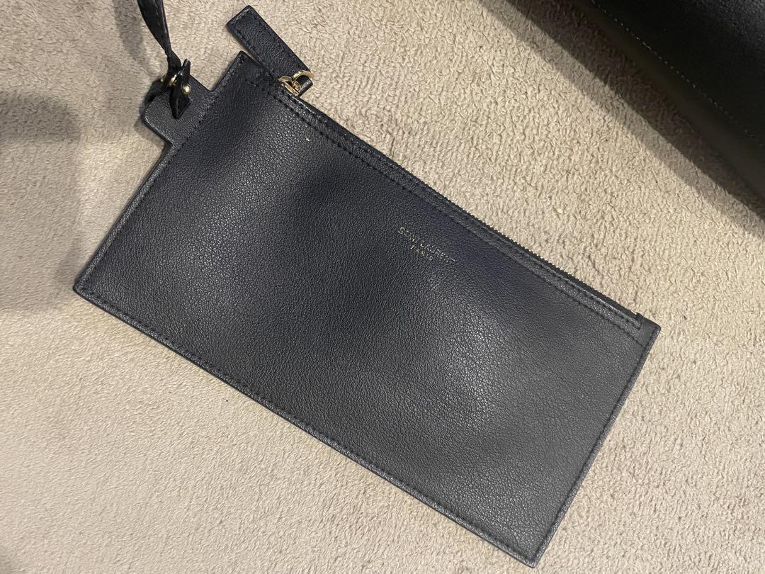 Borsa tote Yves Saint Laurent nera in vera pelle