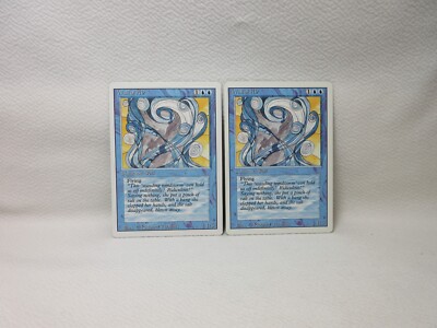 WALL OF AIR X2 MAGIC THE GATHERING REVISED VINTAGE MTG TRADING
