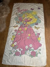 Vintage barbie beach towel Franco