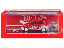Honda City Turbo Ii Rhd Coca-cola Wmotocompo 164 Diecast Inno Models Coke058