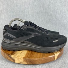 Brooks Ghost 15 Shoes Womens Size 8.5 Black Sneakers Running Athletic Jogging