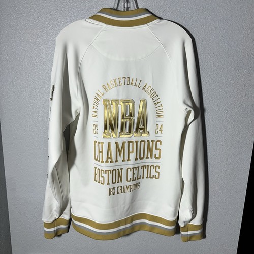 Size S - Boston Celtics Nike 2024 NBA Finals Champions Authentic Showtime Jacket - Picture 5 of 9