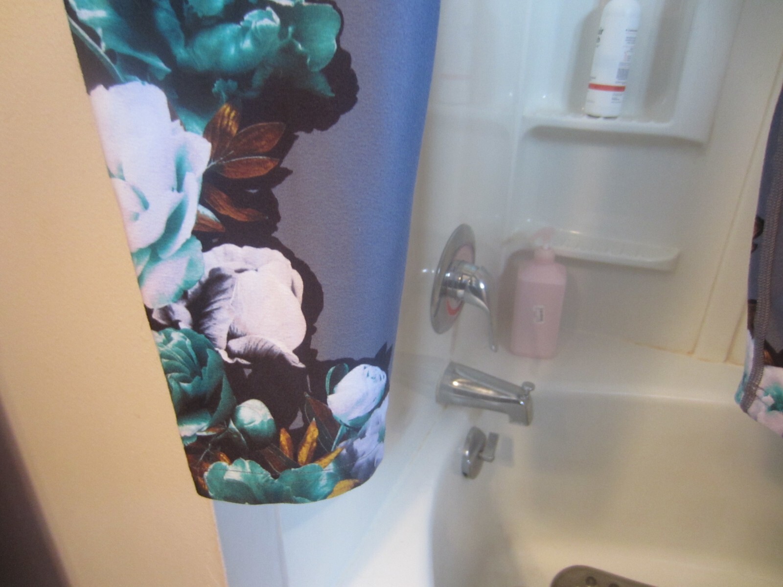 Leggings donna usati active wear Fila Sport taglia XL grigio floreale