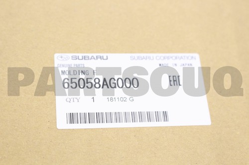 Subaru 65058 ag000