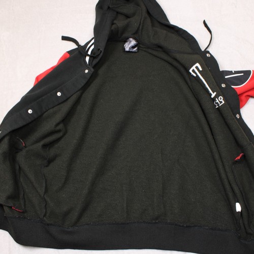 Twenty One Pilots Varsity Jacket TOP Clique Xl Coat Red Black Blurryface Hoodie - Picture 4 of 10