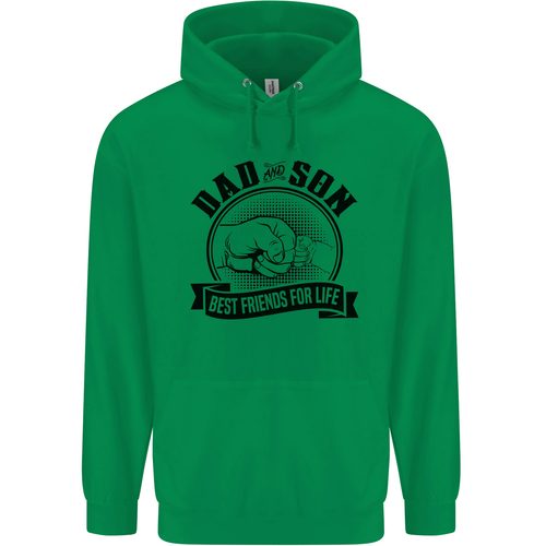 Dad & Son Best Friends For Life Childrens Kids Hoodie - Picture 10 of 80