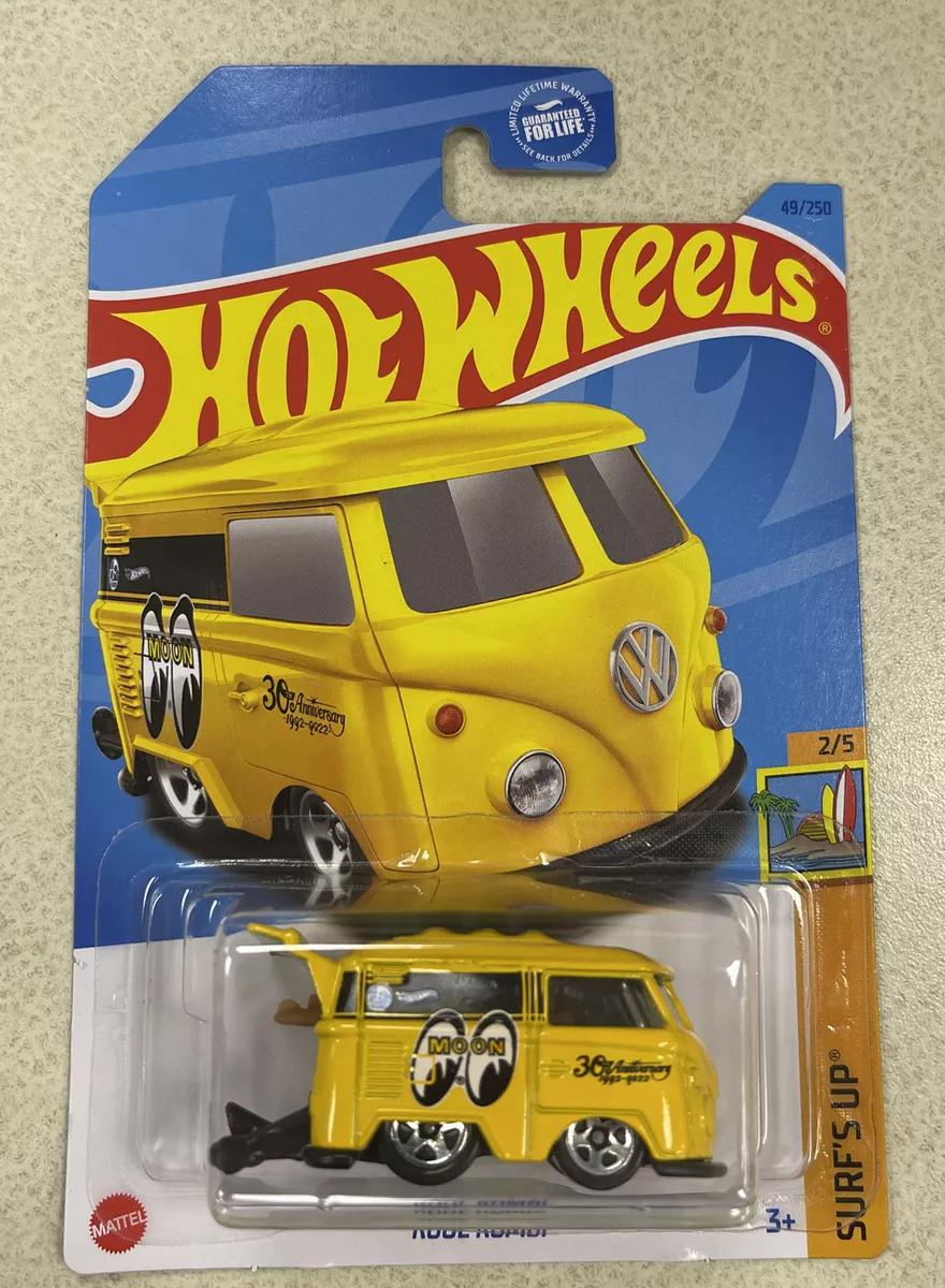 Hot Wheels New 2023 Kool Kombi #49 Mooneyes Surfs Up Case B 30th