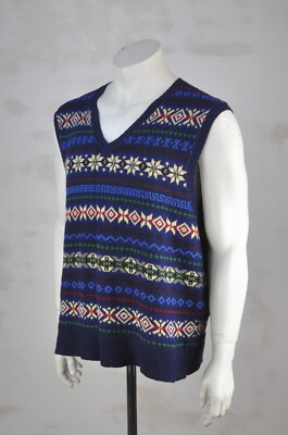 〓POLO RALPH LAUREN〓fair isle V-neck VEST Fair Isle Sweater Vest