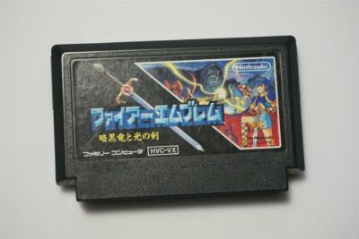 Famicom Fire Emblem Ankokuryuu to Hikari no Ken Japan FC game US Seller