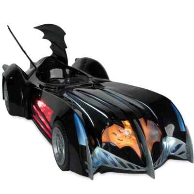 DC Batman Ultimate Transforming Batmobile Playset - 2-in-1 Vehicle With Lights, Sounds, Figure & Blasters (Age 4+)