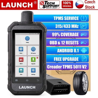 LAUNCH X431 Creader TPMS 5011 V2 Tire Pressure Programming Sensor Scanner Tool