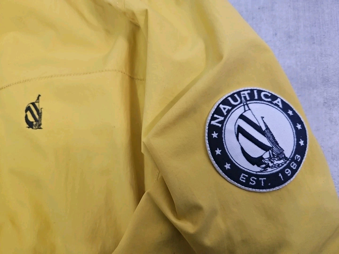 Nautica Spinnaker Reversible Bomber Jacket Limited Edition 35th Anniversary Lg - product detail image 9