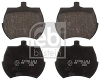 Vorderachse Febi Bilstein 116201 Bremsbelagsatz, Scheibenbremse FüR Rover