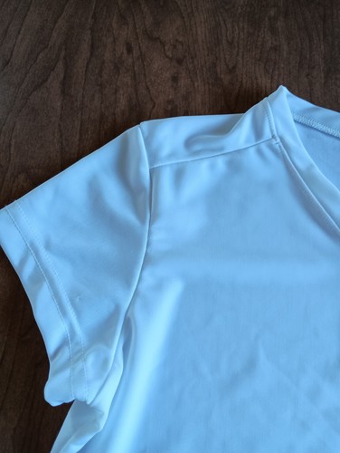 Ultimate Sports Apparel Mujer Blanco Cuello en V Lycra Poliéster Camisa Atlética Talla XL - Imagen 2 de 19