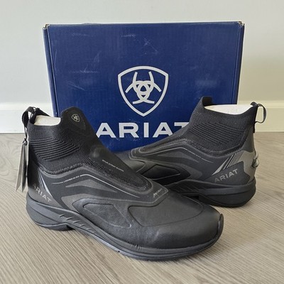 Ariat Ascent Paddock Boots Womens 10 B Black Riding Yard Boots New NIB 10031592
