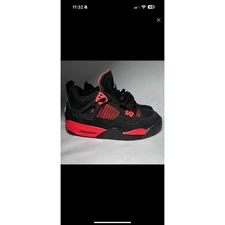 Size 7 - Nike Air Jordan 4 Retro GS Red Thunder Men's Shoes