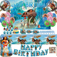 Ocean Theme Princess Birthday Decorations Include Party Supplies