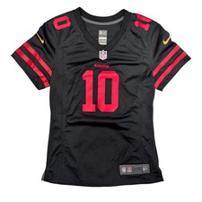 Nike San Francisco 49ers Jimmy Garoppolo Black Jersey Womens Small NFL On Field