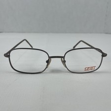 Vintage ArtCraft TPX 397 Eyeglass FRAMES ONLY Brown Tortoise Arms 47-18 140 USA