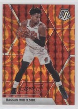 2019-20 Panini Mosaic Reactive Orange Prizm Hassan Whiteside #55 1md