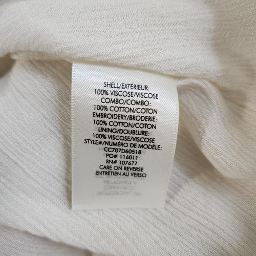 Alice + Olivia Enya Embroidered Cold Shoulder Dress Size 8 - Picture 7 of 13
