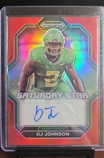 2023 Panini Prizm Draft Picks - Saturday Star Signatures D.J. Johnson...
