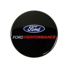Ford Racing Black Wheel Center Cap Focus Strs 12-18 Mustang 15-26 W Logos