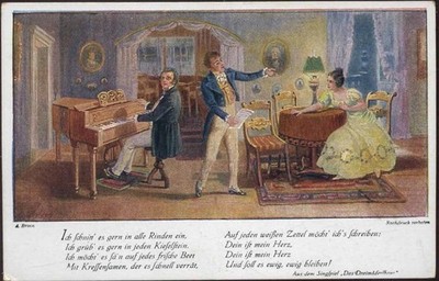 20033190 -The Dreimaederlhaus-, Postcard No. 68, Colourful Series, Signed A. Broch Child Around