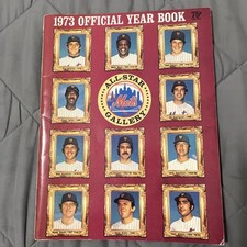 1973 New York Mets Yearbook Reprint AUTOGRAPHED Bud Harrelson