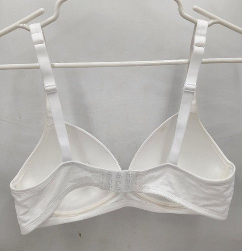 Reggiseno comfort Warner's senza fili bianco taglia 38B - Foto 2 di 3
