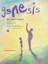 1991 Genesis 'We Can't Dance' Album Release Music Industry Promo Reprint Ad