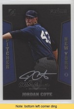 2013 Onyx Platinum Prospects Silver Ink /150 Jordan Cote #PPAU08 Auto READ 0o9
