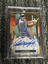 2025 Topps Finest Finest Auto Gold Refractor 8/50 Dale Murphy #FA-DM Auto