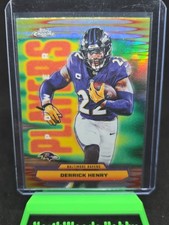 2025 Topps Chrome - Power Players Derrick Henry #PP-16 Refractor