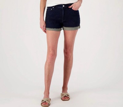 Candace Cameron Bure Pacific Denim Cut Off Shorts Size 18WP Ventura A488195