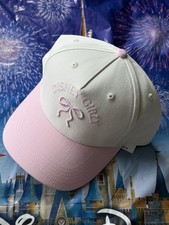 2026 Disney Parks Disney Girly Pink Bow Ribbon Hat Baseball Adjustable Adult O/S